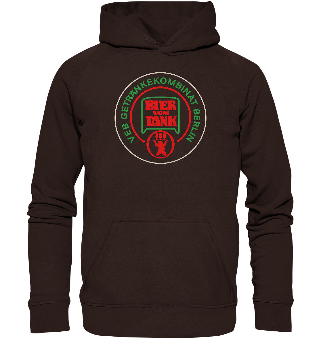 DDR Ostalgie Kapuze / Hoodie Unisex • VEB GETRÄNKEKOMBINAT BERLIN
