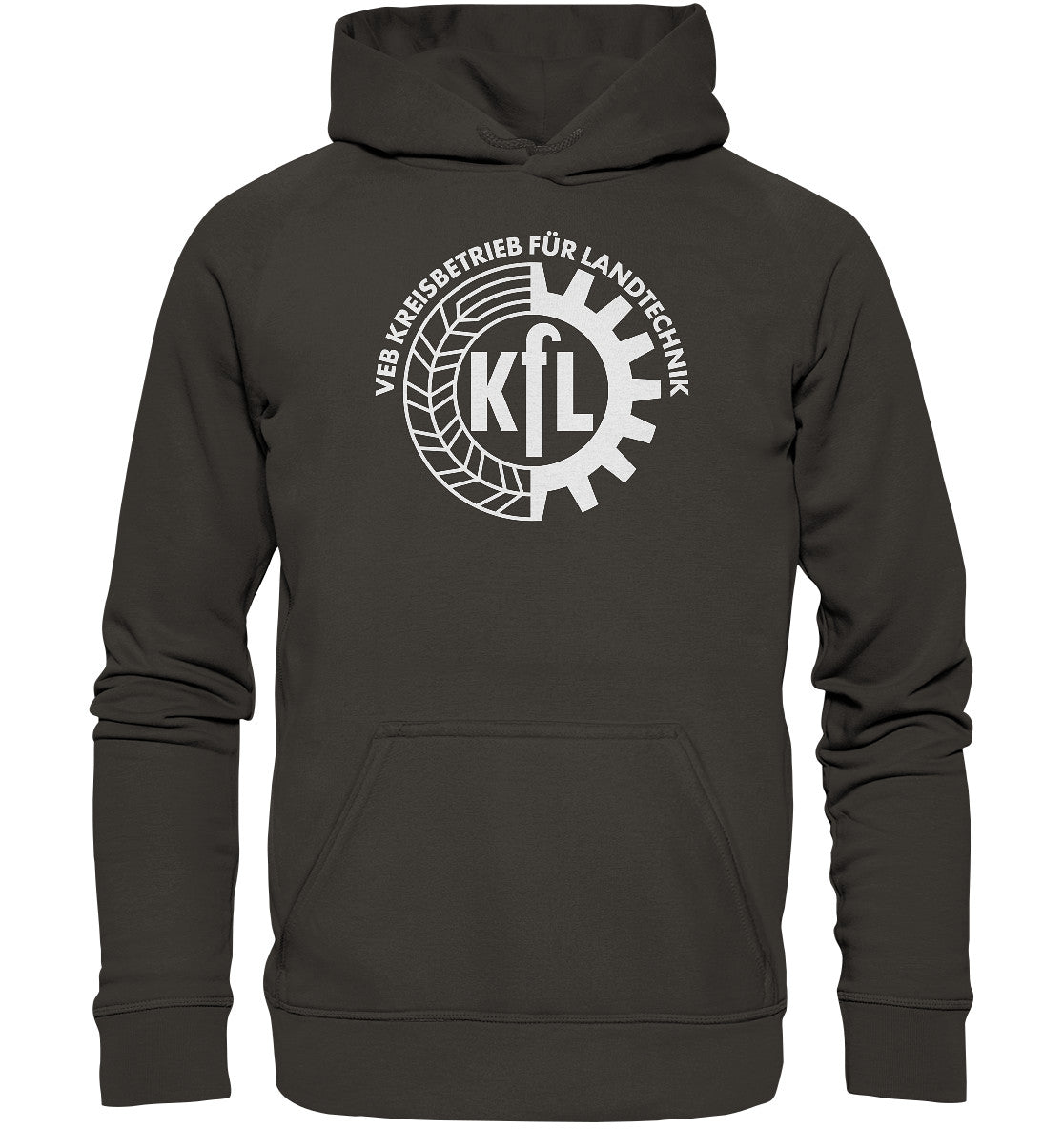 DDR Ostalgie Kapuze / Hoodie Unisex • KFL - KREISBETRIEB FÜR LANDTECHNIK