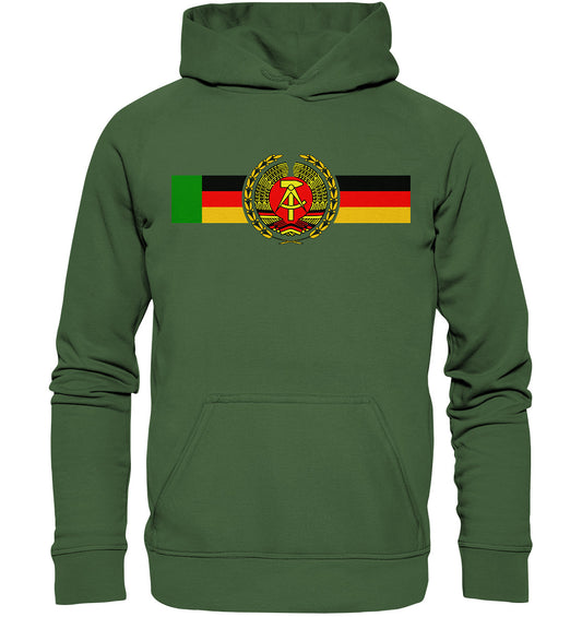 DDR Ostalgie Kapuze / Hoodie Unisex • 6. GRENZBRIGADE KÜSTE