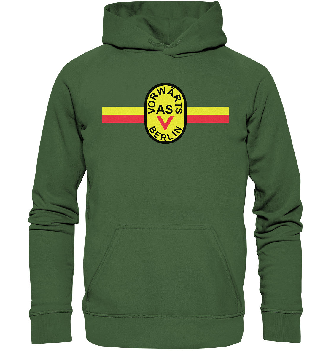 DDR Ostalgie Kapuze / Hoodie Unisex • ASV VORWÄRTS BERLIN