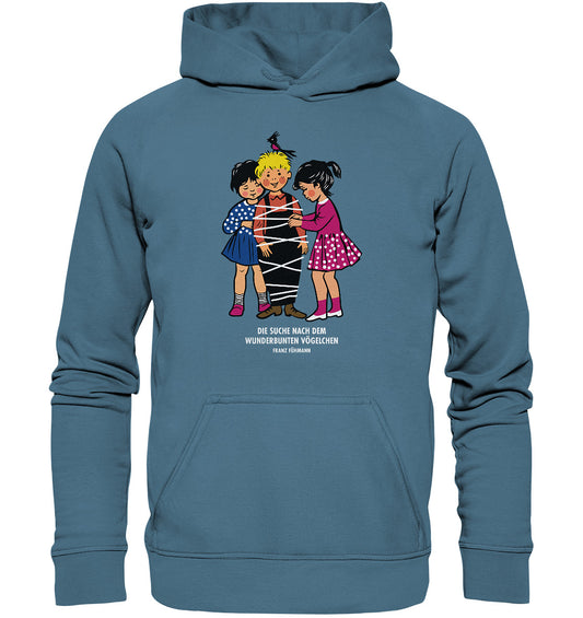 DDR Ostalgie Kapuze / Hoodie Unisex • DIE SUCHE NACH DEM WUNDERBUNTEN VÖGELCHEN