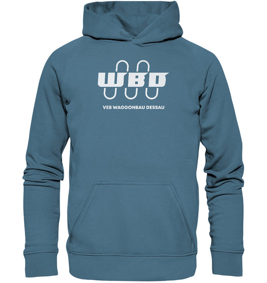 DDR Ostalgie Kapuze / Hoodie Unisex • VEB WAGGONBAU DESSAU