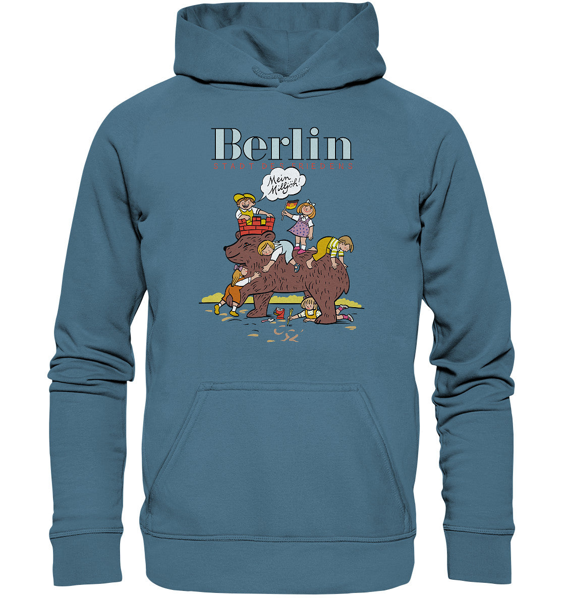 DDR Ostalgie Kapuze / Hoodie Unisex • BERLIN - STADT DES FRIEDENS