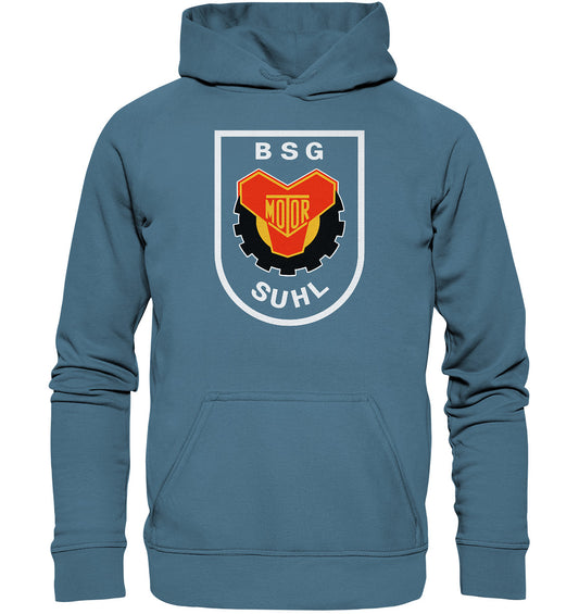 DDR Ostalgie Kapuze / Hoodie Unisex • BSG MOTOR SUHL
