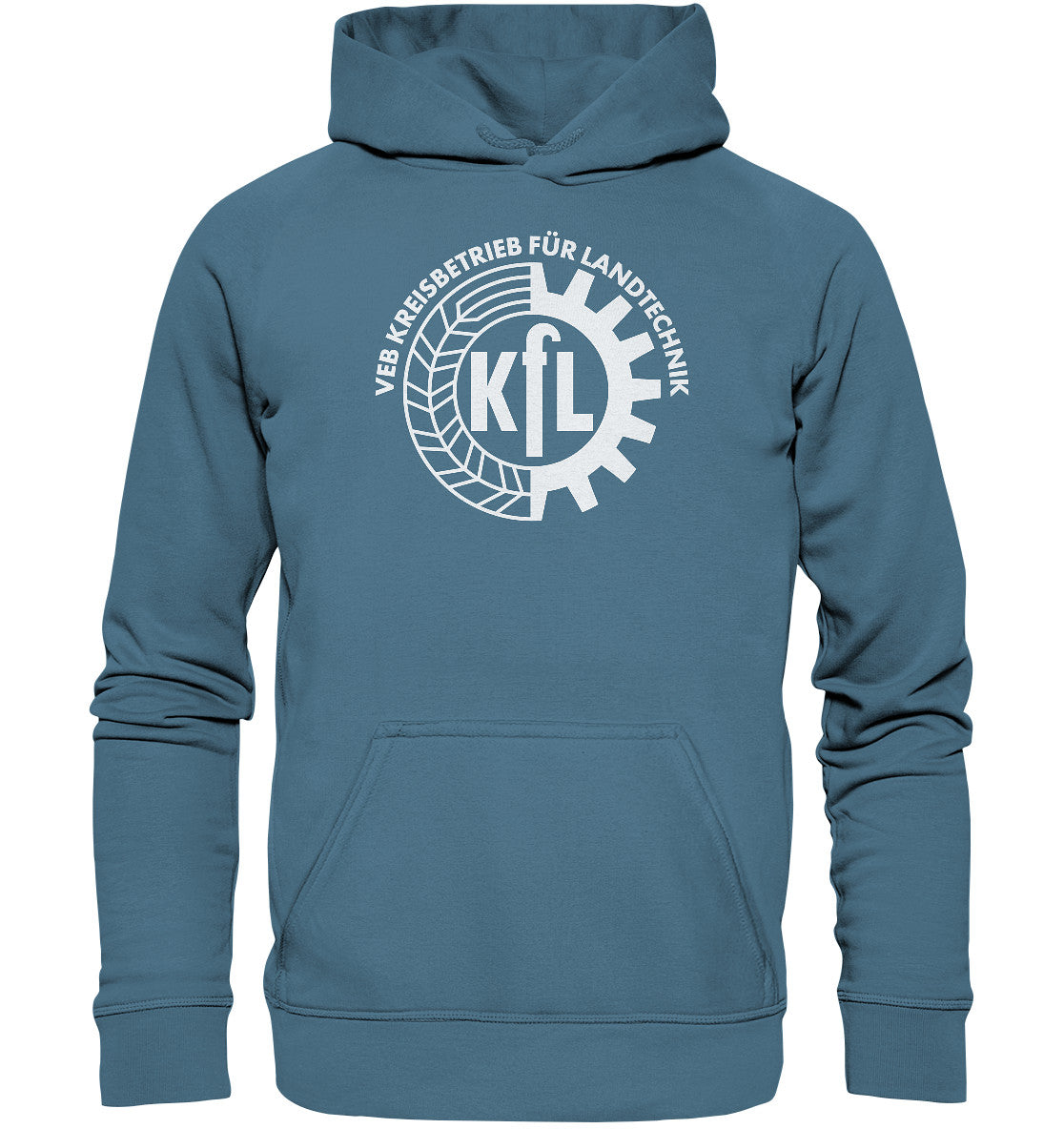 DDR Ostalgie Kapuze / Hoodie Unisex • KFL - KREISBETRIEB FÜR LANDTECHNIK