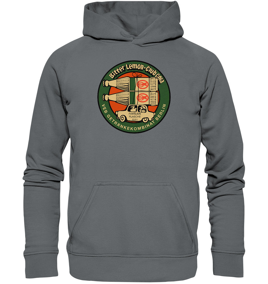 DDR Ostalgie Kapuze / Hoodie Unisex • BITTER LEMON CLUB COLA