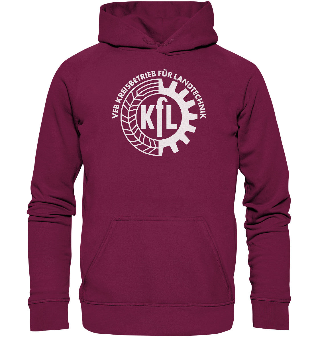 DDR Ostalgie Kapuze / Hoodie Unisex • KFL - KREISBETRIEB FÜR LANDTECHNIK