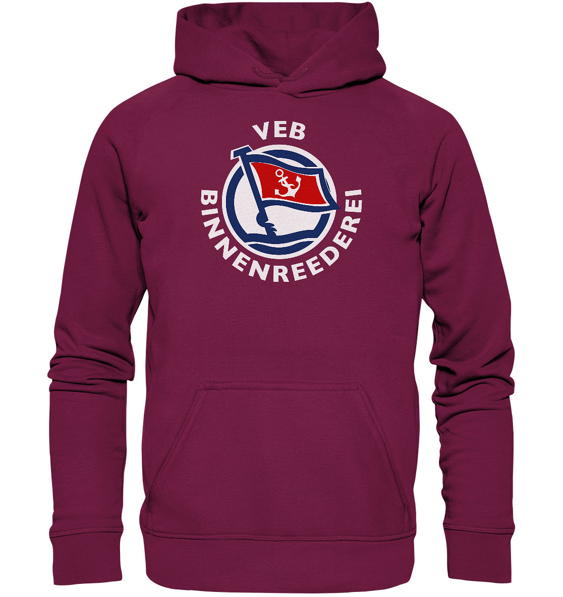 DDR Ostalgie Kapuze / Hoodie Unisex • VEB BINNENREEDEREI