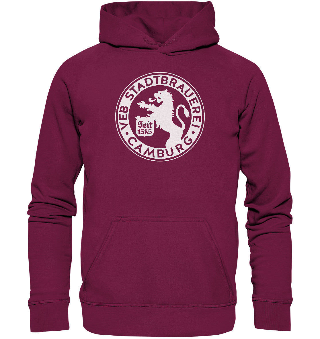 DDR Ostalgie Kapuze / Hoodie Unisex • VEB STADTBRAUEREI CAMBURG