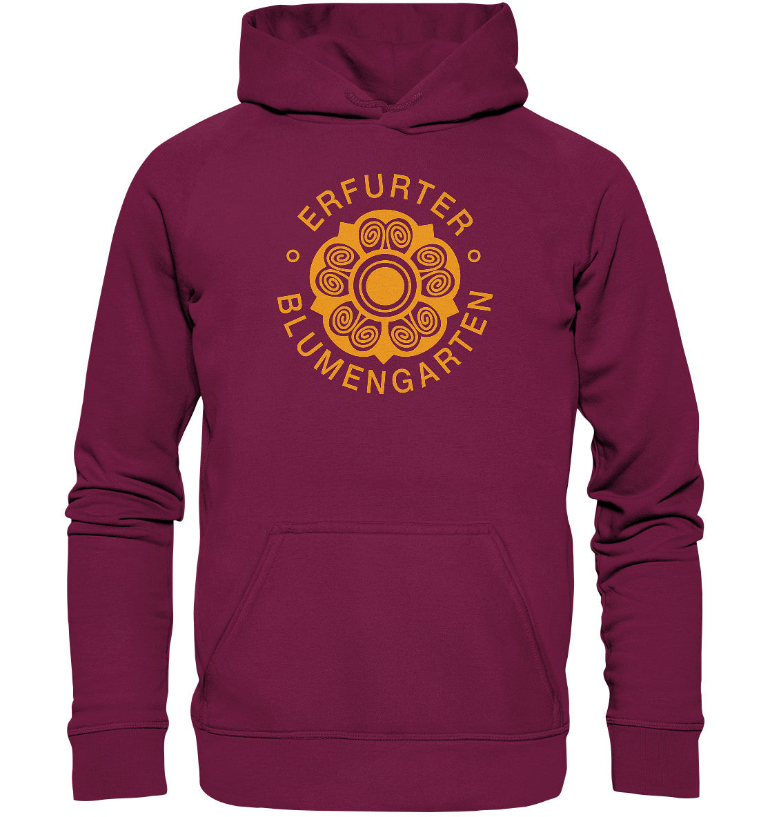 DDR Ostalgie Kapuze / Hoodie Unisex • ERFURTER BLUMENGARTEN