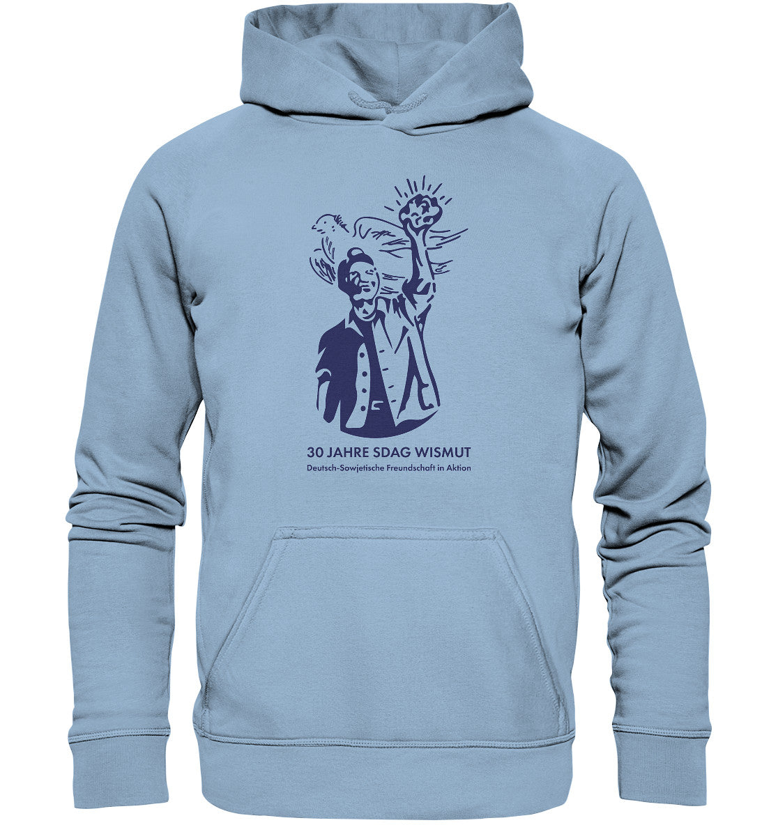 DDR Ostalgie Kapuze / Hoodie Unisex • 30 JAHRE SDAG WISMUT