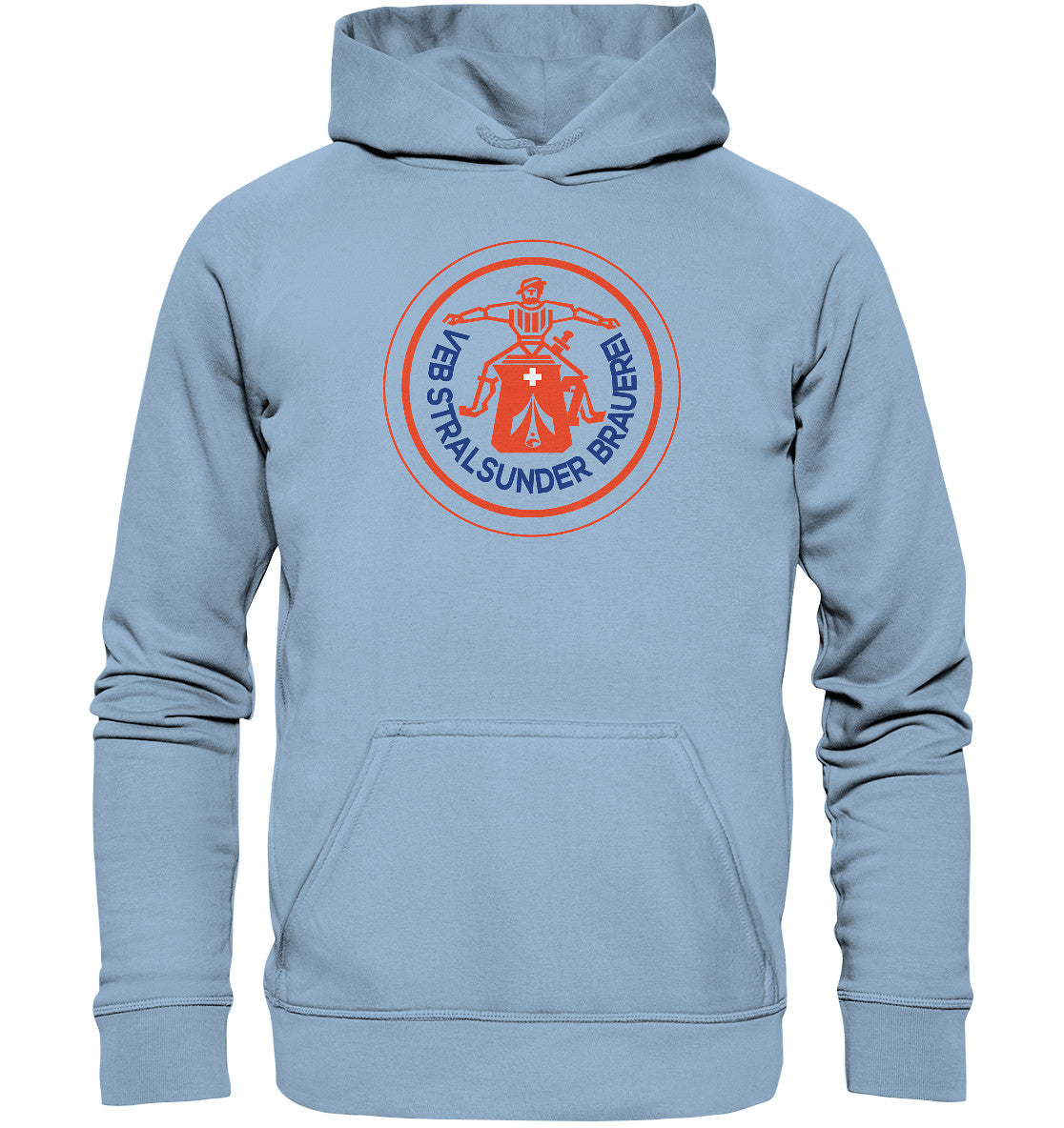 DDR Ostalgie Kapuze / Hoodie Unisex • FDJ - VEB STRALSUNDER BRAUEREI