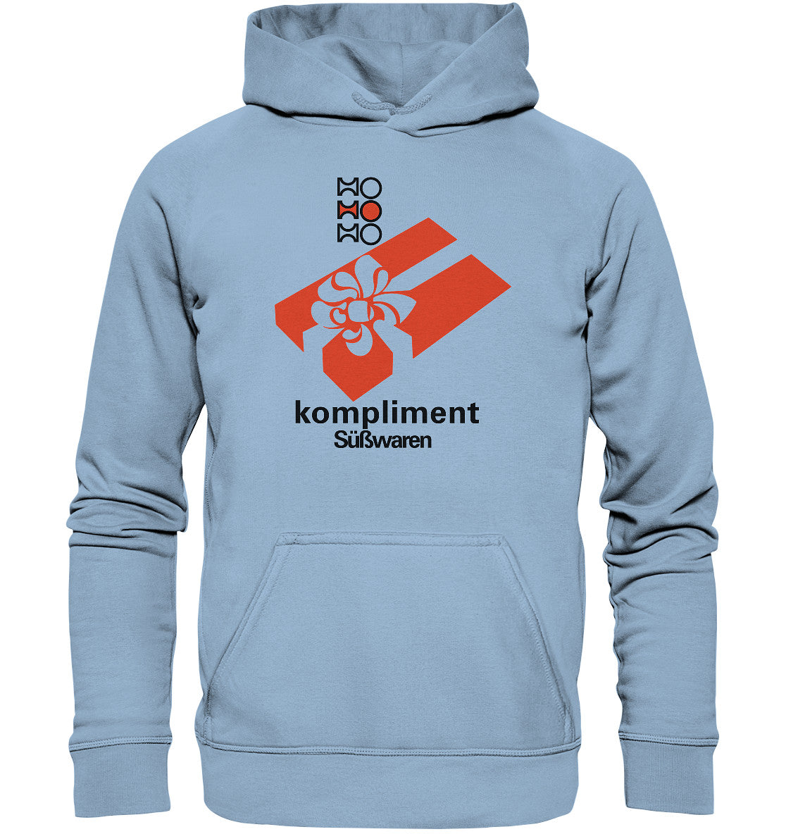 DDR Ostalgie Kapuze / Hoodie Unisex • HO KOMPLIMENT SÜSSWAREN