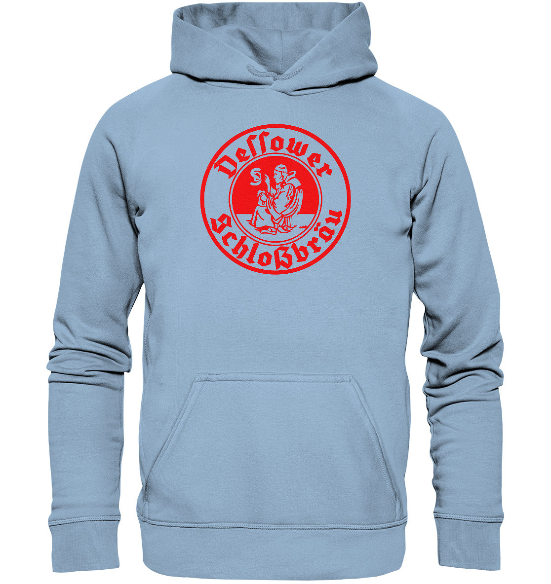 DDR Ostalgie Kapuze / Hoodie Unisex • DESSOWER SCHLOSSBRÄU