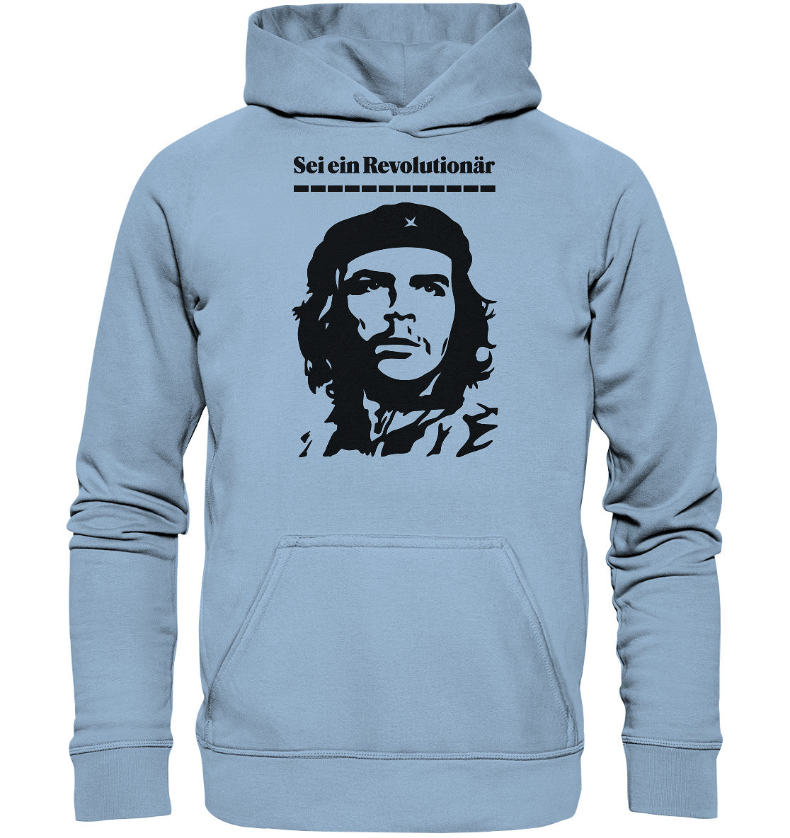 DDR Ostalgie Kapuze / Hoodie Unisex • SEI EIN REVOLUTIONÄR - CHE GUEVARA (DDR ORIGINAL-PLAKAT)