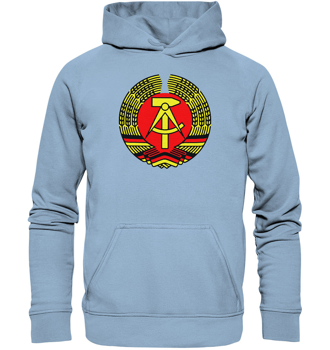 DDR Ostalgie Kapuze / Hoodie Unisex • DDR EMBLEM
