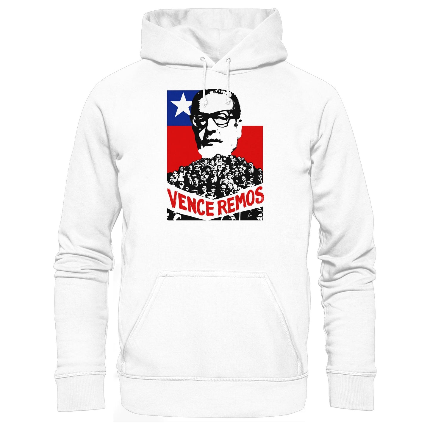 DDR Ostalgie Kapuze / Hoodie Unisex • CHILE - ALLENDE - VENCEREMOS