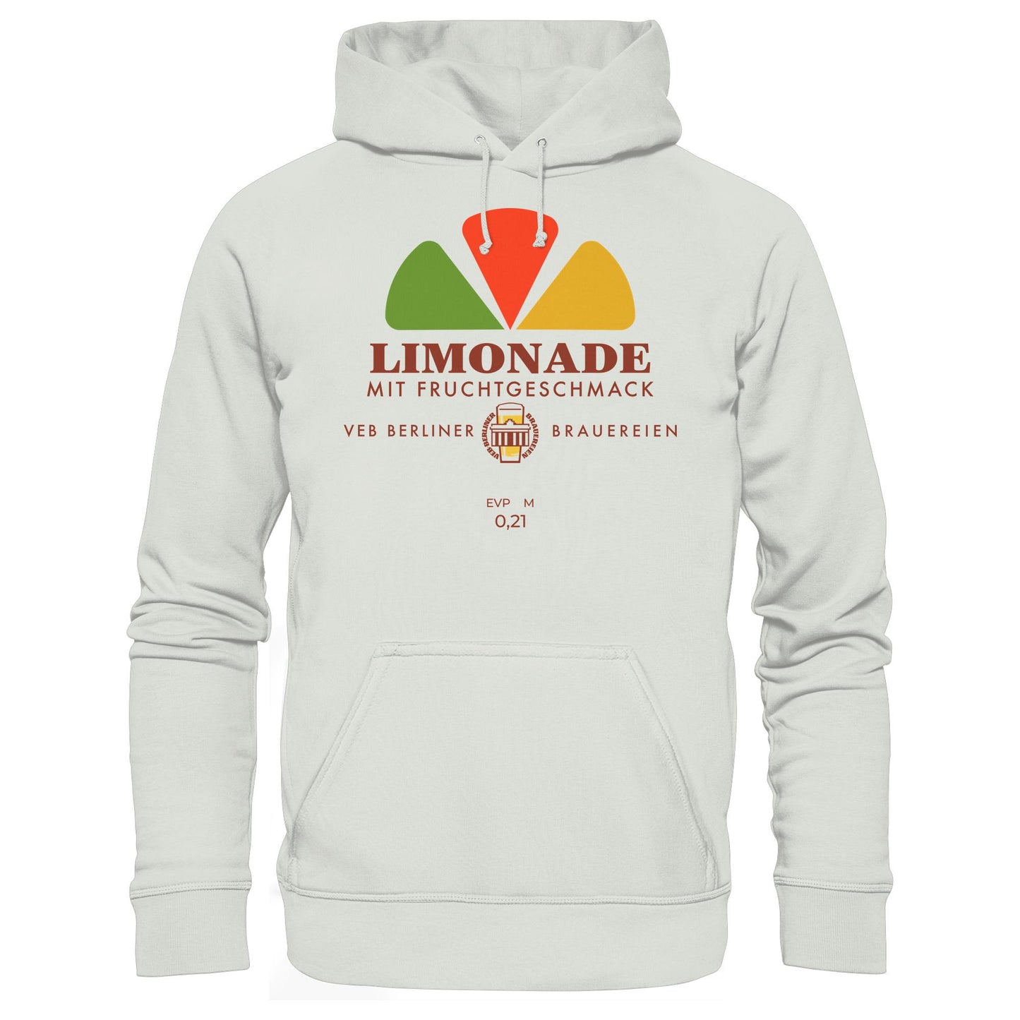 DDR Ostalgie Kapuze / Hoodie Unisex • VEB BERLINER BRAUEREIEN - LIMONADE