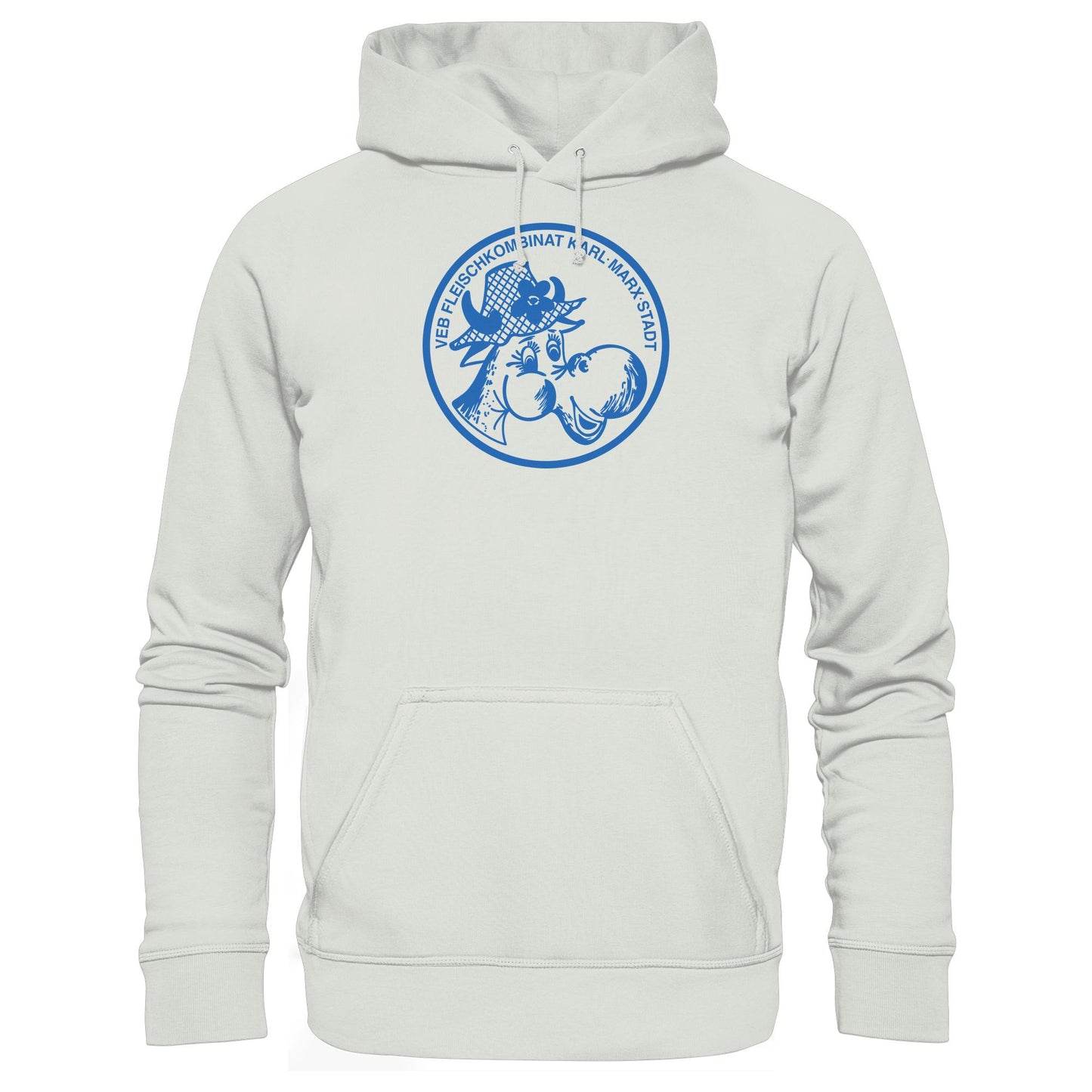 DDR Ostalgie Kapuze / Hoodie Unisex • VEB FLEISCHKOMBINAT KARL-MARX-STADT