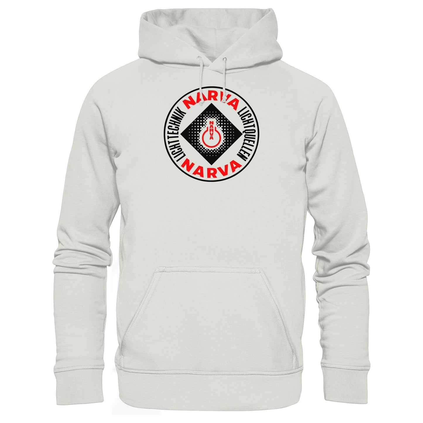 DDR Ostalgie Kapuze / Hoodie Unisex • NARVA LICHTQUELLEN