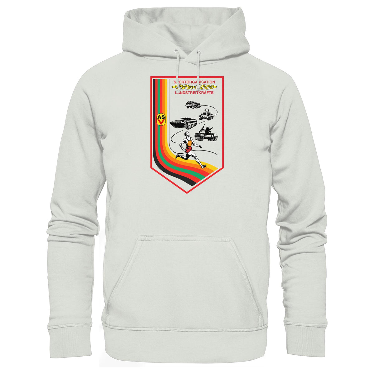 NVA ASV - SPORTORGANISATION LANDSTREITKRÄFTE | DDR Ostalgie Kapuze / Hoodie Unisex