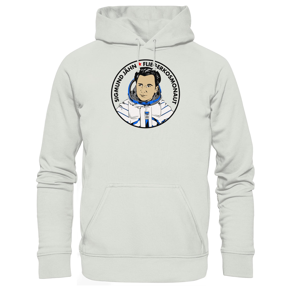 DDR Ostalgie Kapuze / Hoodie Unisex • SIGMUND JÄHN - HELL