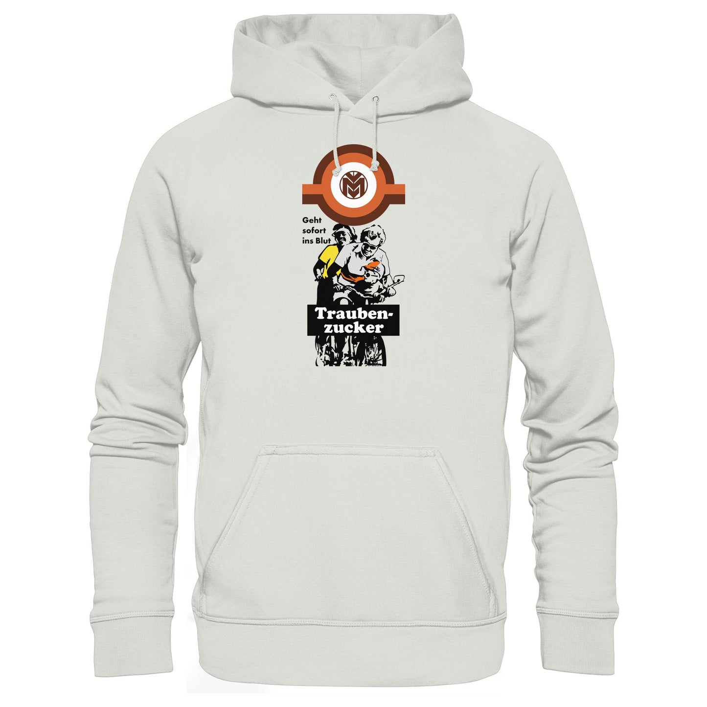 DDR Ostalgie Kapuze / Hoodie Unisex • TRAUBENZUCKER - GEHT SOFORT INS BLUT