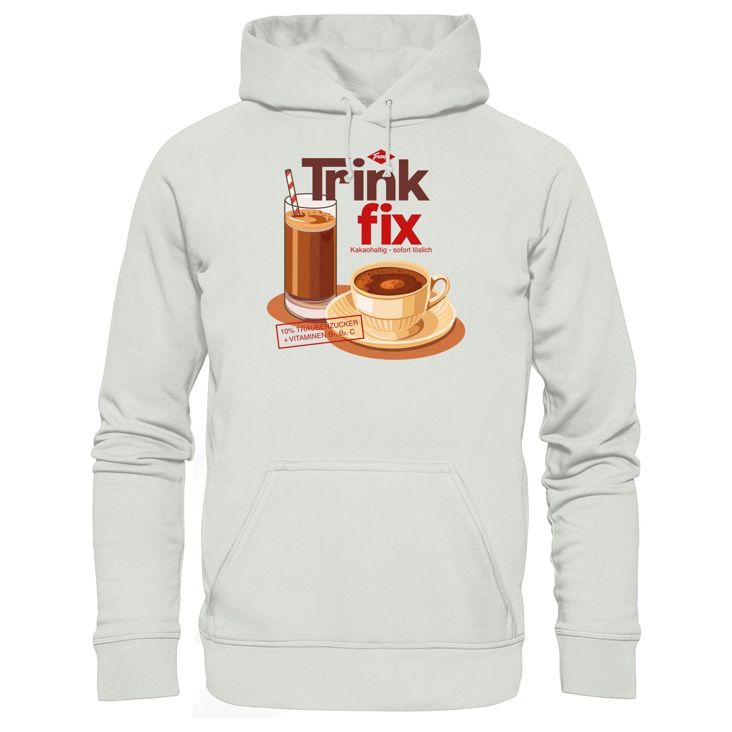 DDR Ostalgie Kapuze / Hoodie Unisex • TRINK FIX - DOSEN-DESIGN