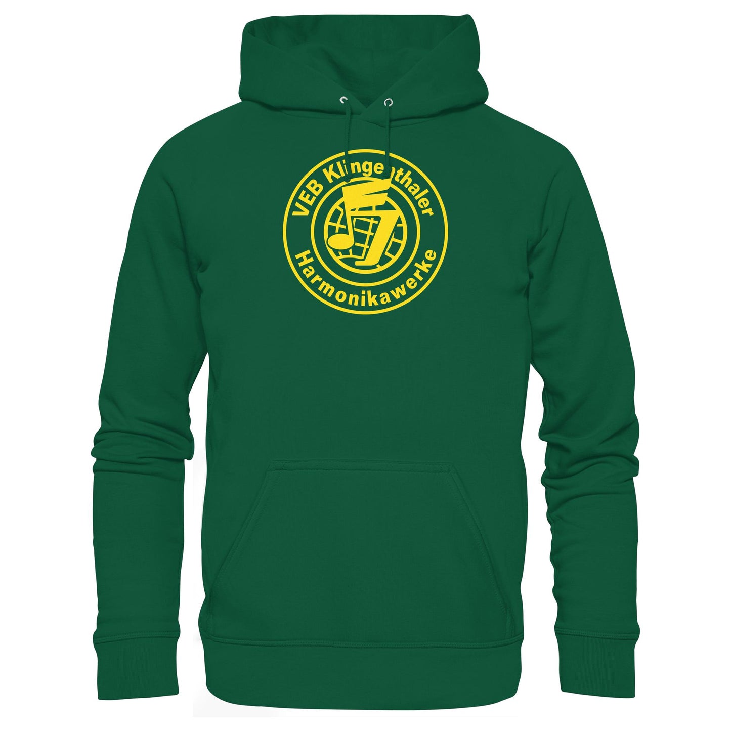 DDR Ostalgie Kapuze / Hoodie Unisex • VEB KLINGENTHALER HARMONIKAWERKE