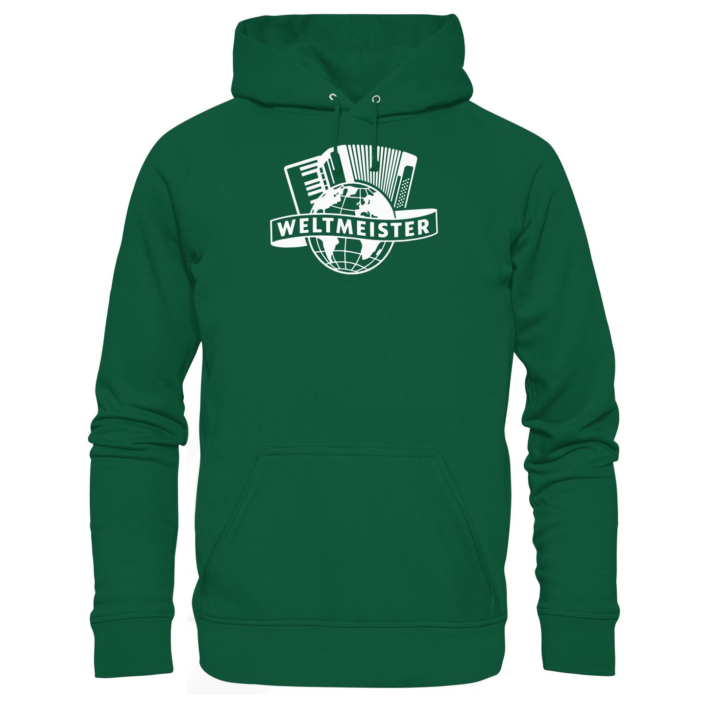 DDR Ostalgie Kapuze / Hoodie Unisex • WELTMEISTER AKKORDEON KLINGENTHAL