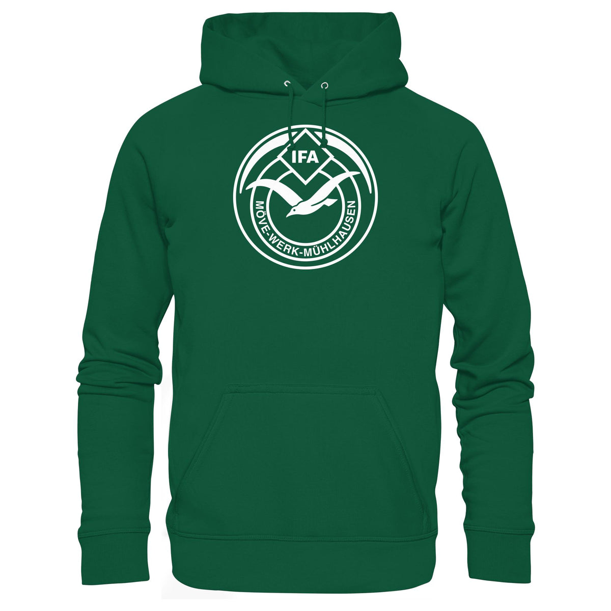 DDR Ostalgie Kapuze / Hoodie Unisex • IFA MÖVE-WERK MÜHLHAUSEN