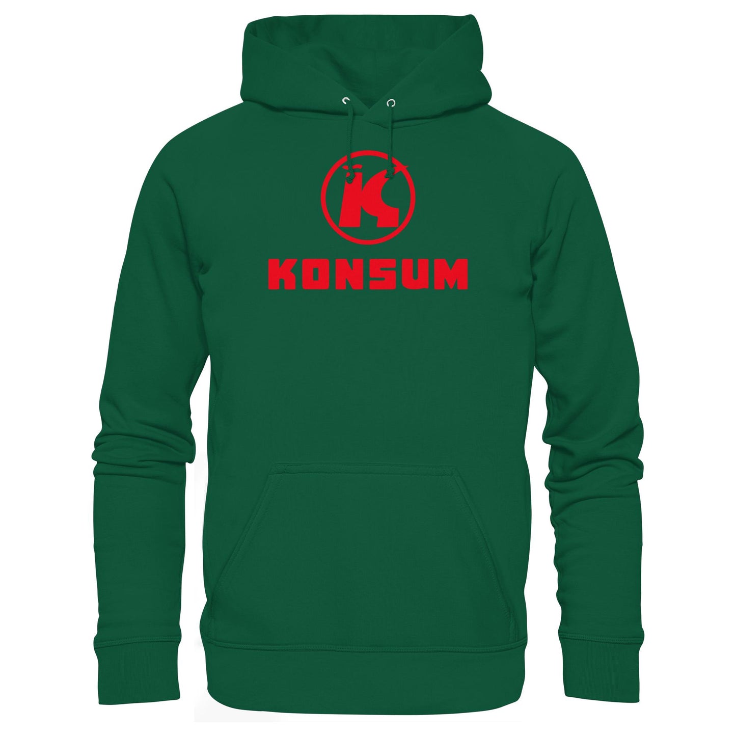 DDR Ostalgie Kapuze / Hoodie Unisex • KONSUM - HELL