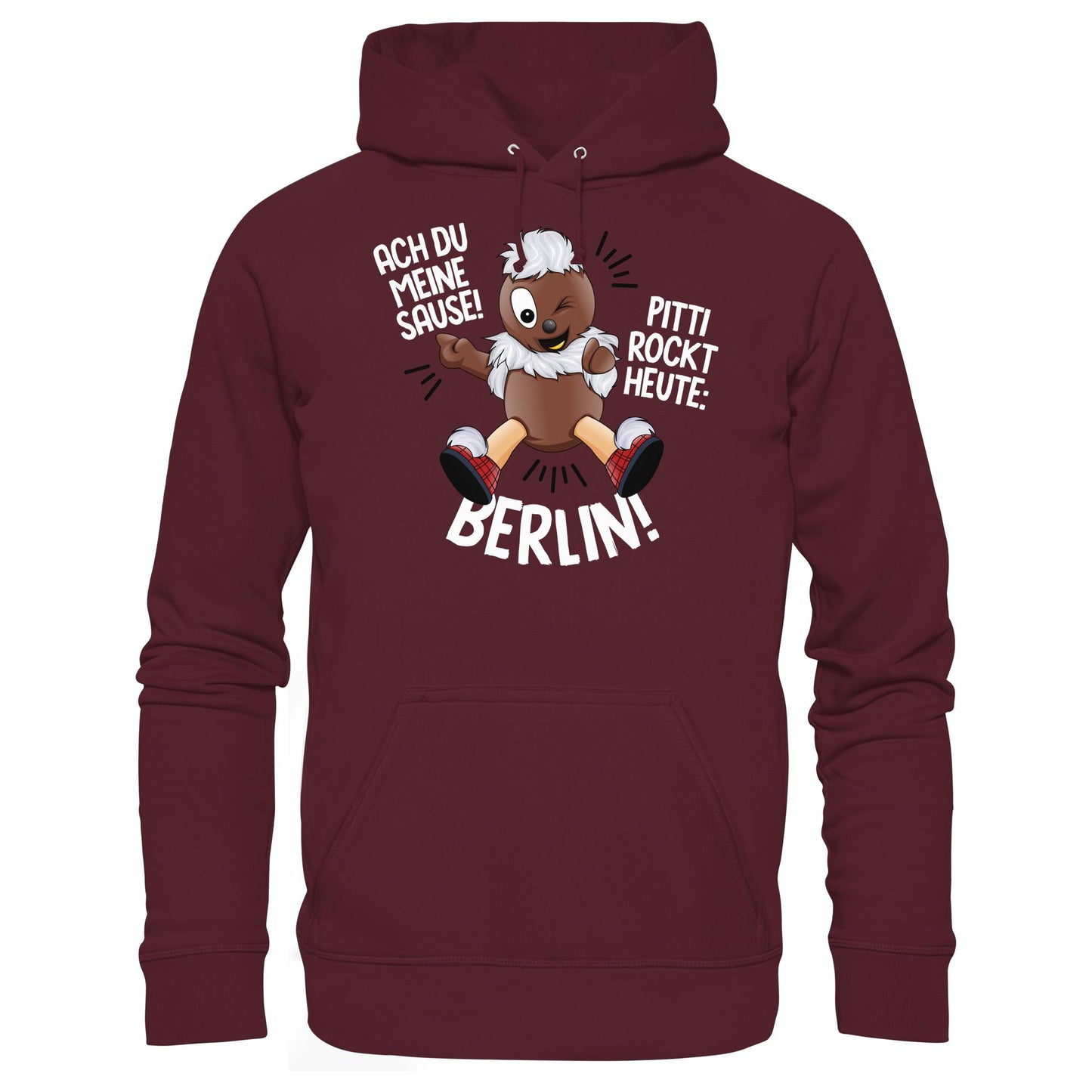 PITTI STADT-NICKI (KAPUZENPULLI) • PITTI ROCKT HEUTE BERLIN!