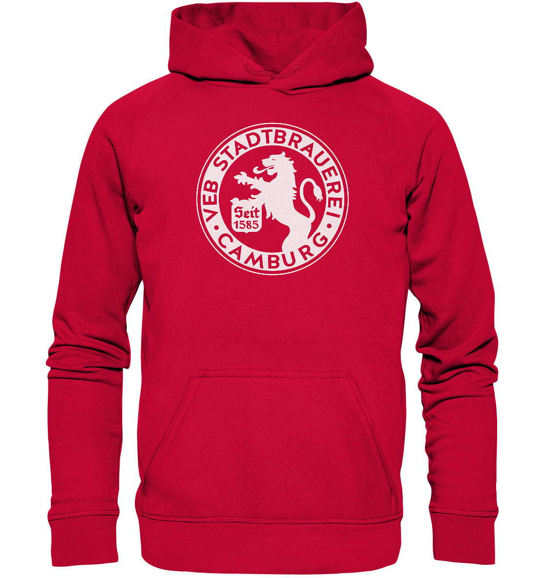 DDR Ostalgie Kapuze / Hoodie Unisex • VEB STADTBRAUEREI CAMBURG