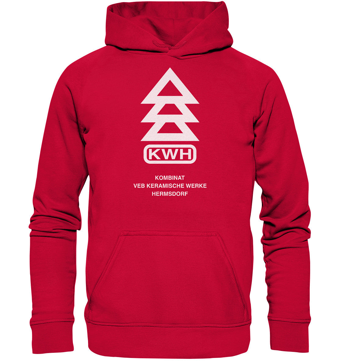 DDR Ostalgie Kapuze / Hoodie Unisex • VEB KOMBINAT KERAMISCHE WERKE HERMSDORF