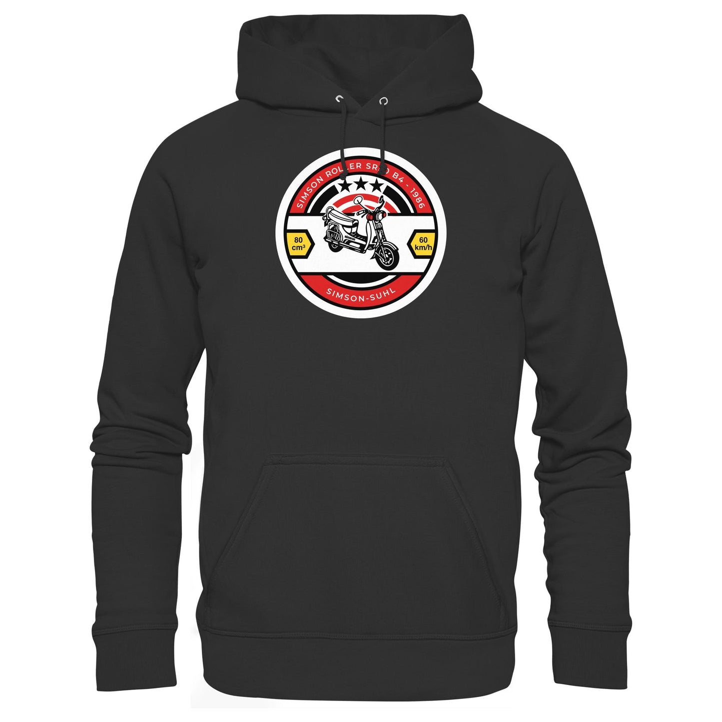 DDR Ostalgie Kapuze / Hoodie Unisex • SIMSON SR50 - ORIGINAL BIERDECKEL