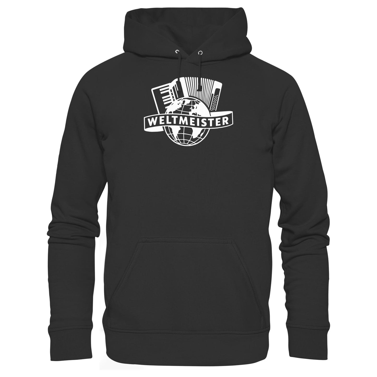 DDR Ostalgie Kapuze / Hoodie Unisex • WELTMEISTER AKKORDEON KLINGENTHAL