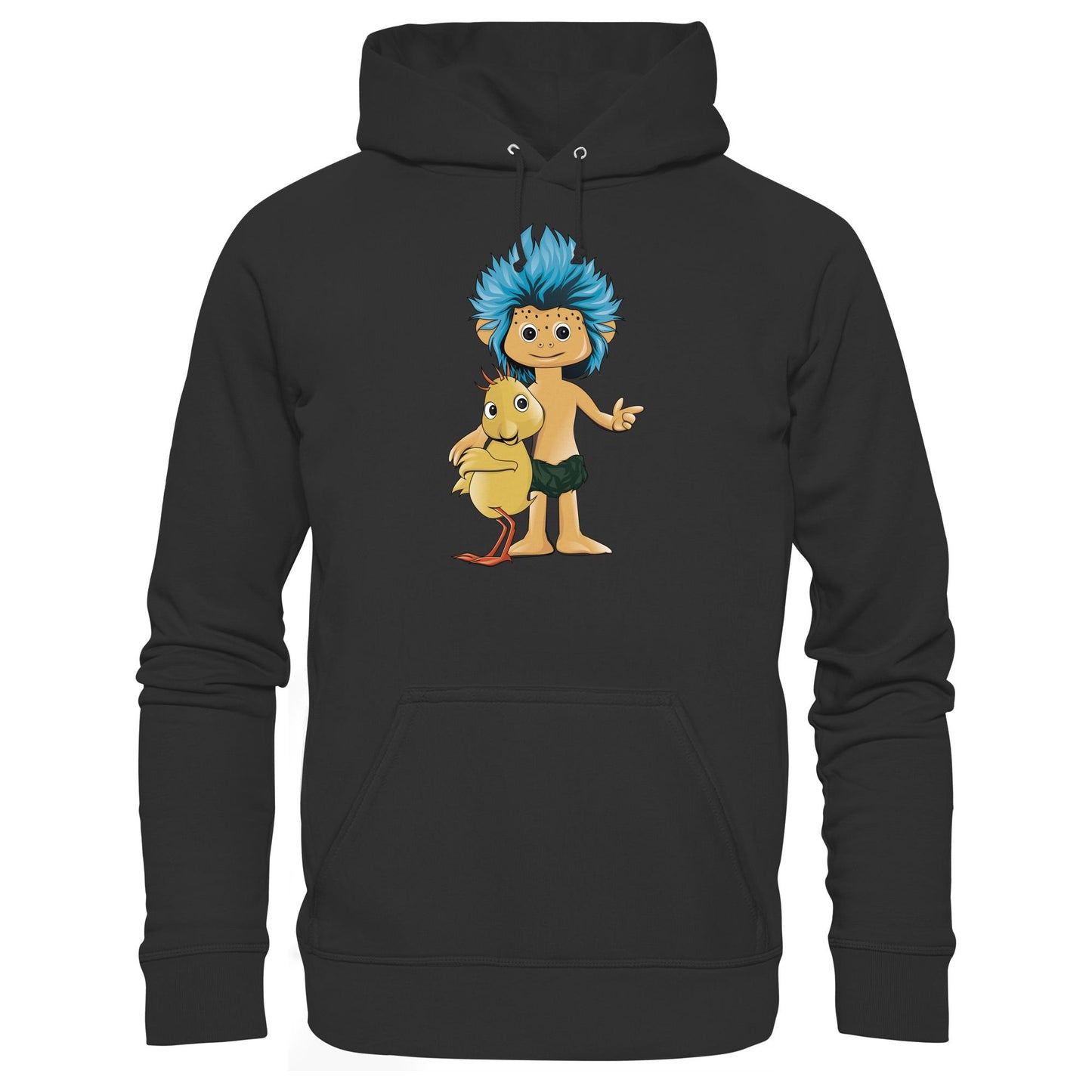 DDR Ostalgie Kapuze / Hoodie Unisex • UNSER SANDMÄNNCHEN - PLUMPS & KÜKEN