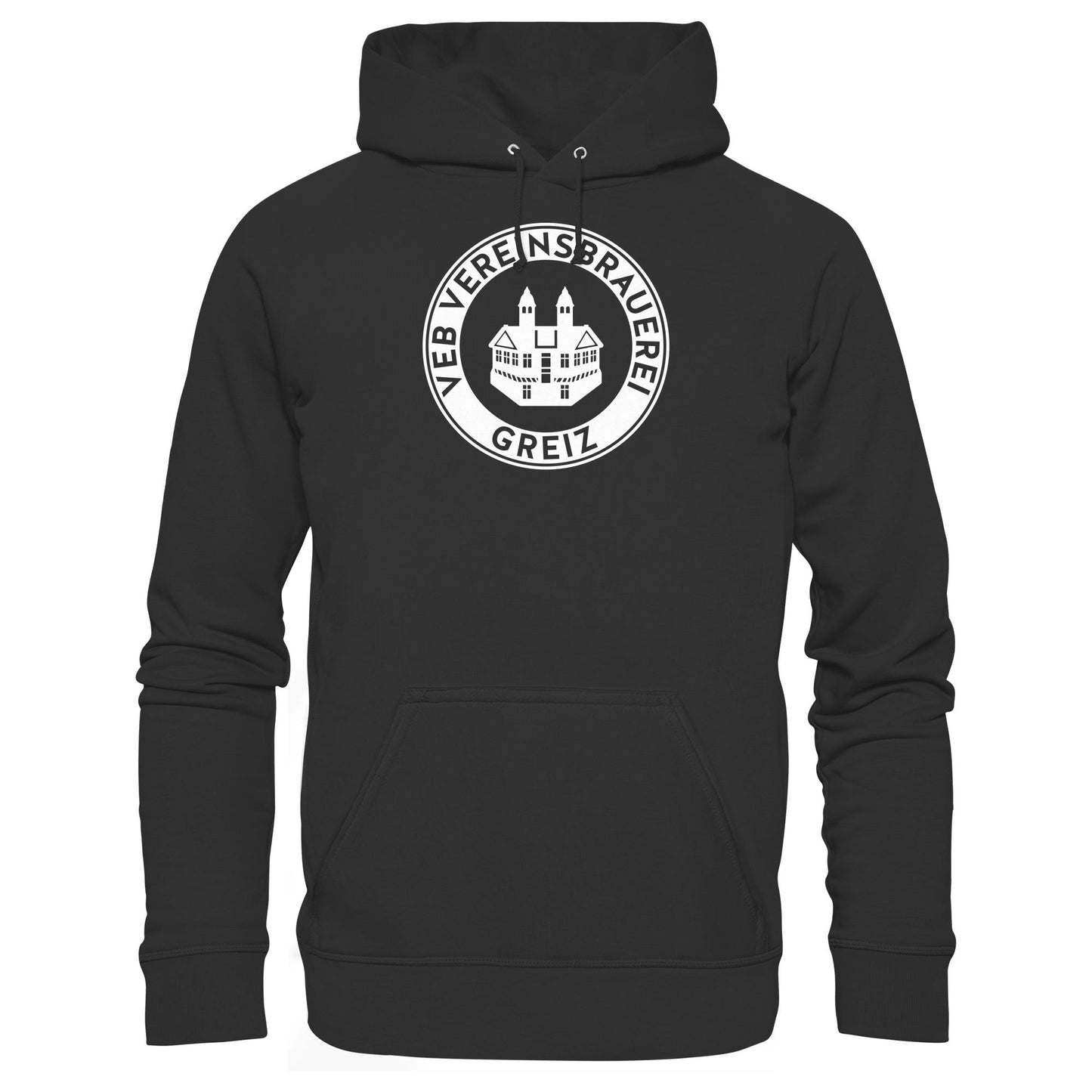 DDR Ostalgie Kapuze / Hoodie Unisex • VEB VEREINSBRAUEREI GREIZ