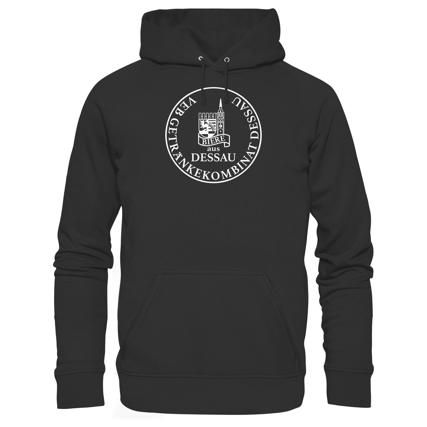 DDR Ostalgie Kapuze / Hoodie Unisex • VEB GETRÄNKEKOMBINAT DESSAU BIERE