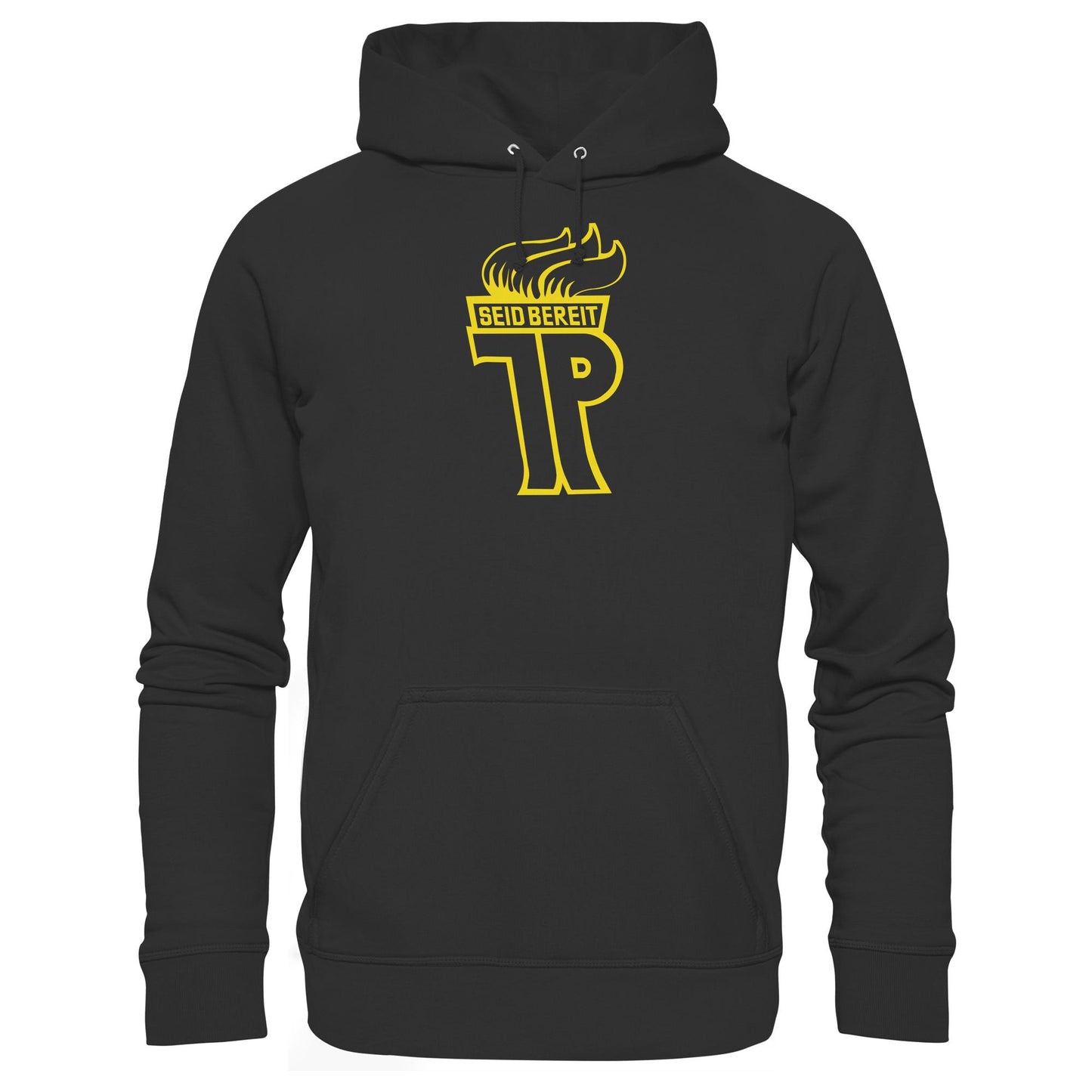 DDR Ostalgie Kapuze / Hoodie Unisex • JUNGE PIONIERE, SEID BEREIT - OUTLINE