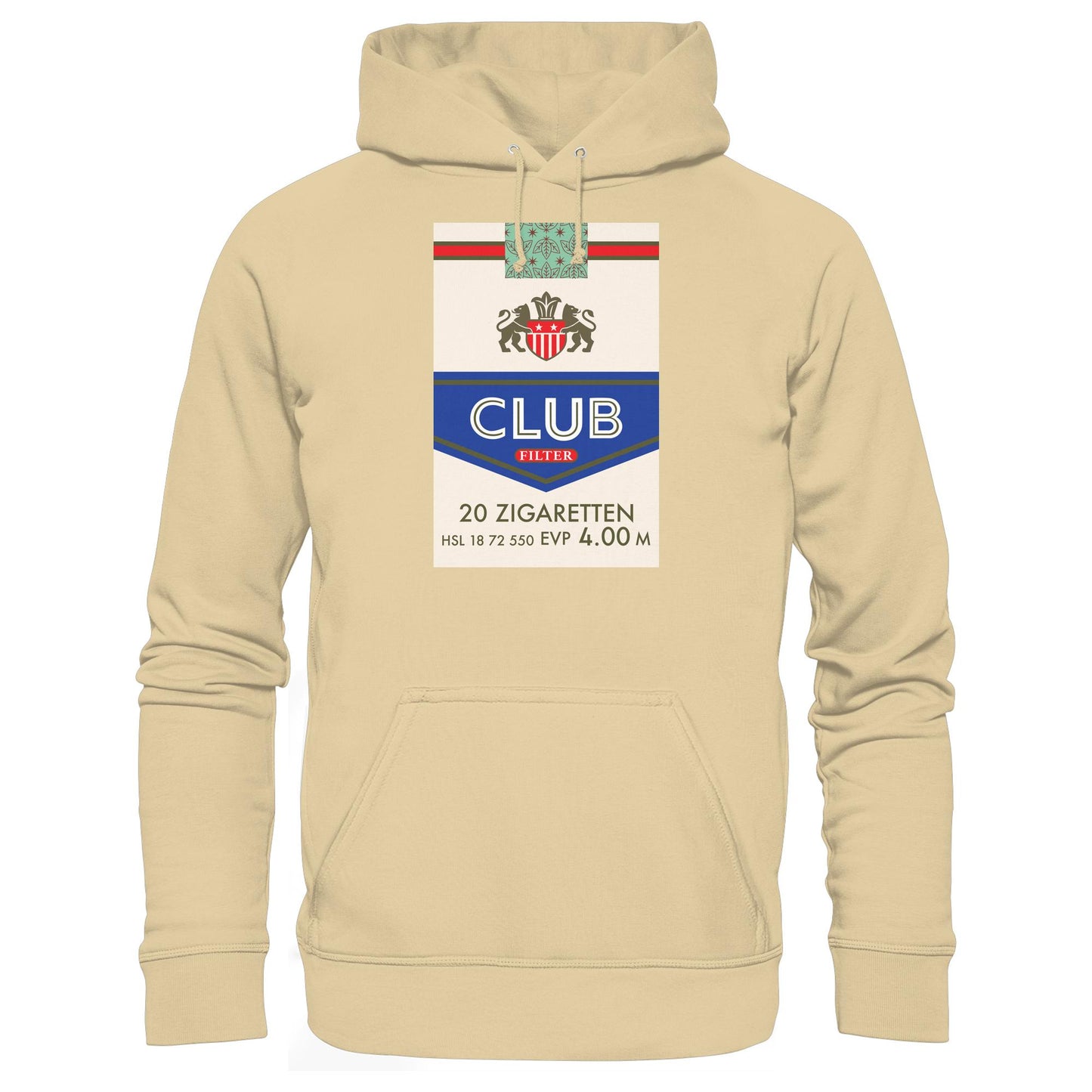 DDR Ostalgie Kapuze / Hoodie Unisex • CLUB FILTER