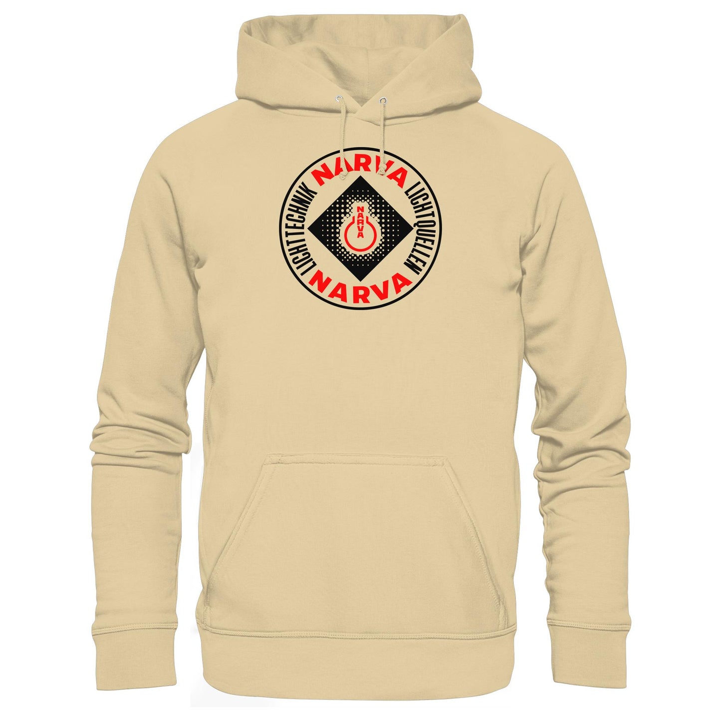 DDR Ostalgie Kapuze / Hoodie Unisex • NARVA LICHTQUELLEN