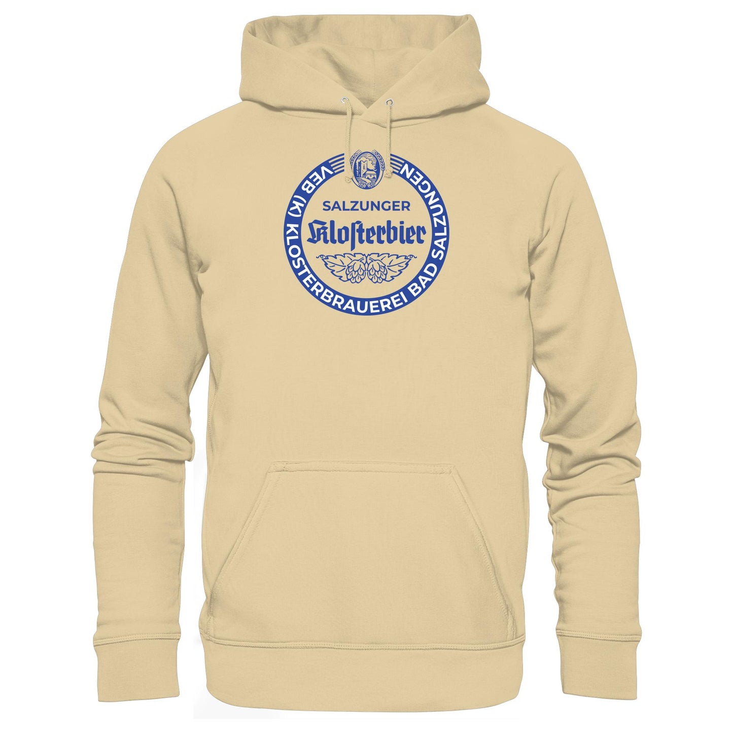 DDR Ostalgie Kapuze / Hoodie Unisex • VEB KLOSTERBRAUEREI BIER BAD SALZUNGEN