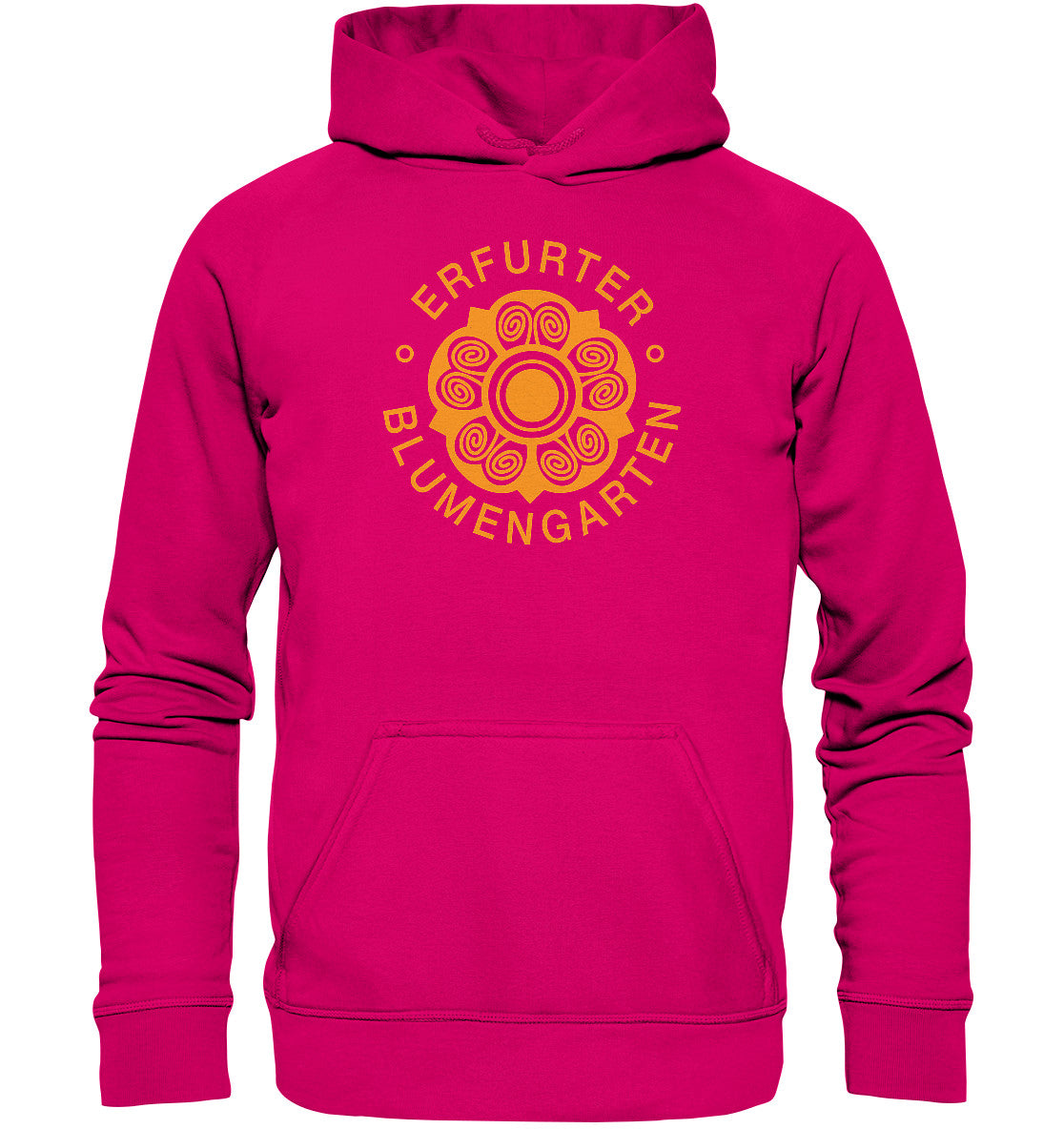 DDR Ostalgie Kapuze / Hoodie Unisex • ERFURTER BLUMENGARTEN