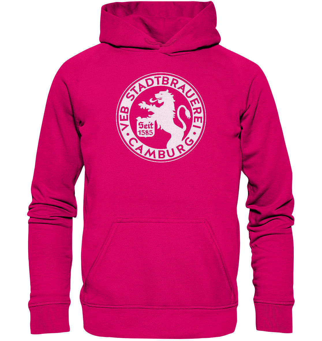DDR Ostalgie Kapuze / Hoodie Unisex • VEB STADTBRAUEREI CAMBURG