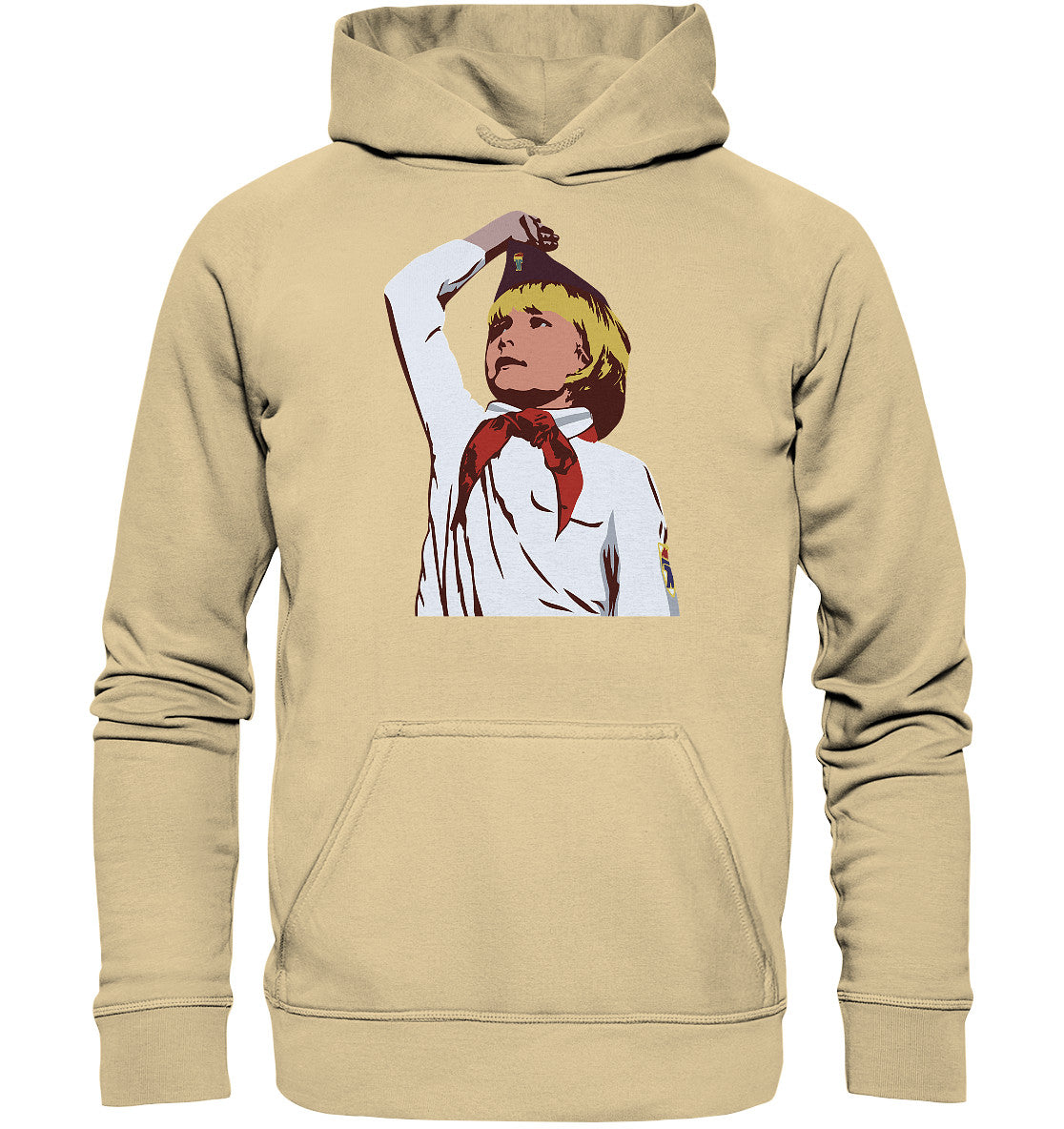 PREMIUM HOODIE UNISEX • THÄLMANNPIONIER - ORIGINALPLAKAT