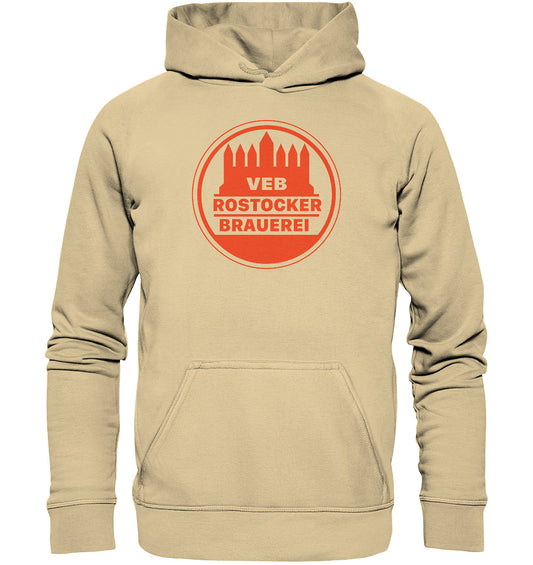 DDR Ostalgie Kapuze / Hoodie Unisex • VEB ROSTOCKER BRAUEREI