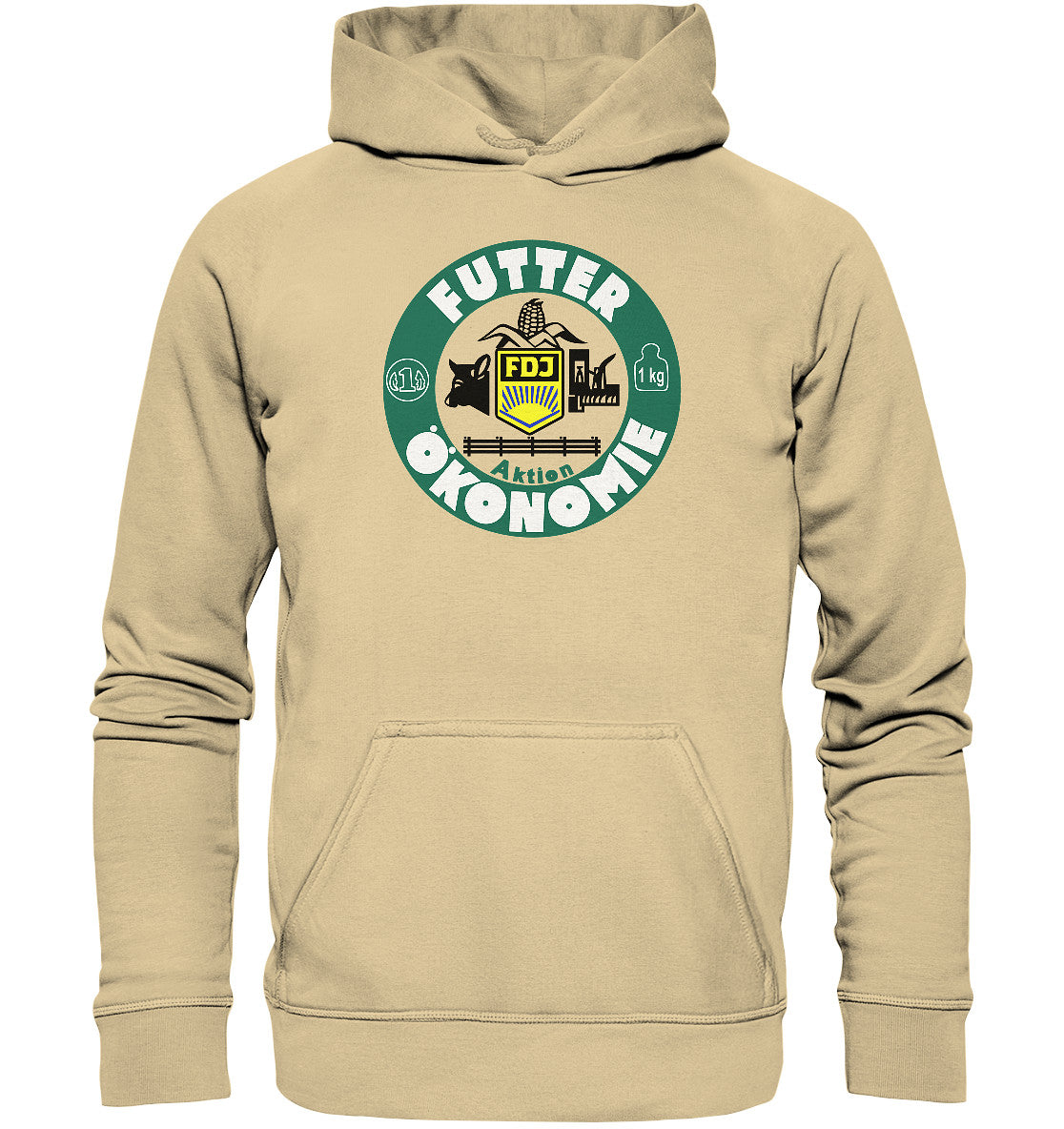 DDR Ostalgie Kapuze / Hoodie Unisex • LPG AKTION FUTTER-ÖKONOMIE