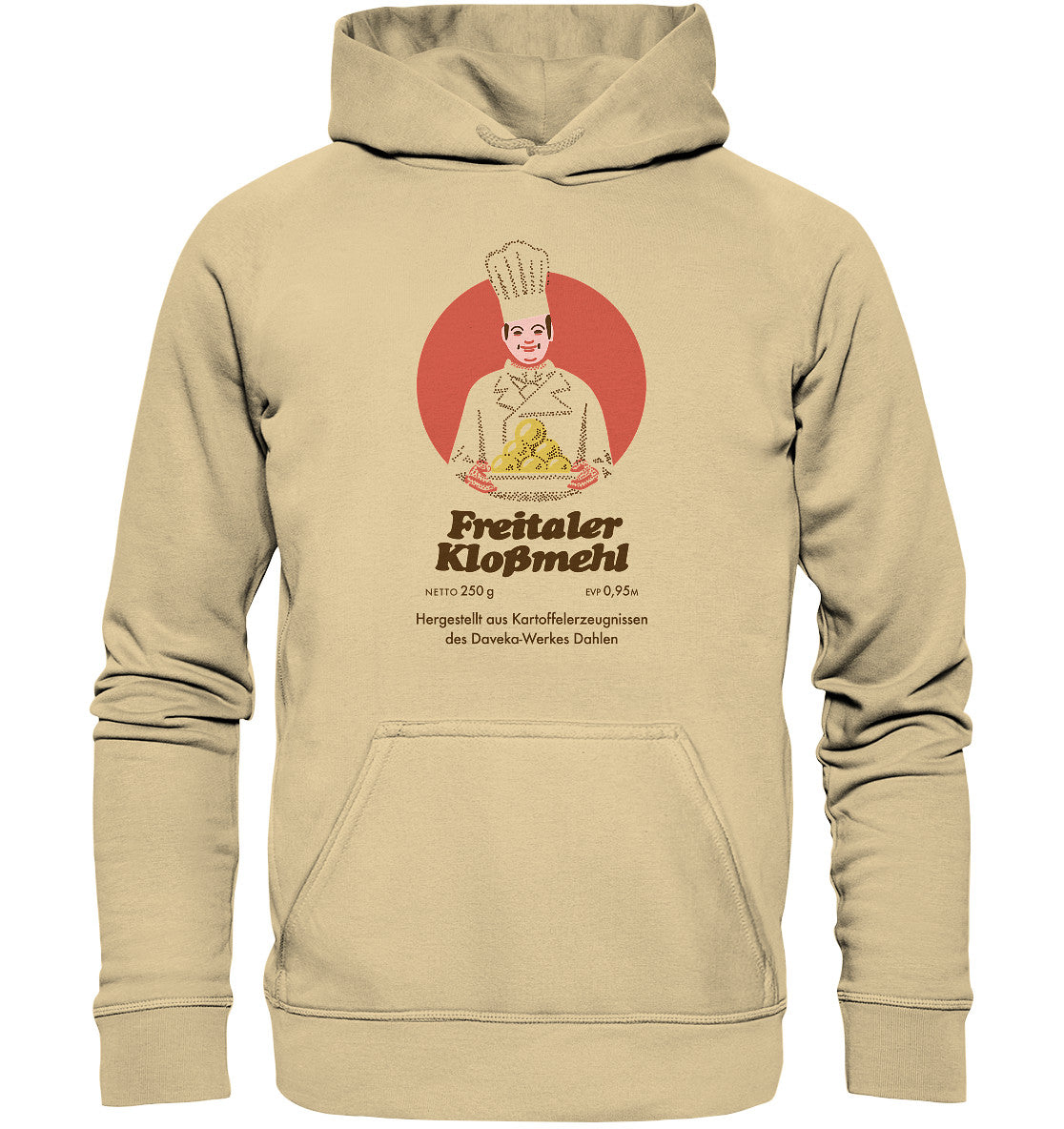 DDR Ostalgie Kapuze / Hoodie Unisex • FREITALER KLOSSMEHL